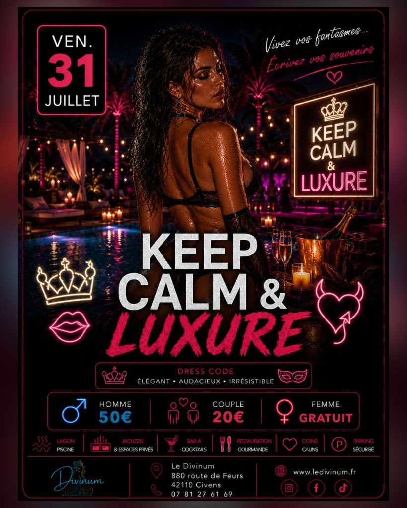 soiree-keep-calm-luxure-divinum-2026